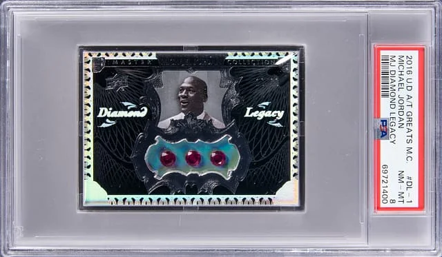 2016 Upper Deck Michael Jordan Diamond All Time Greats Master Collection Legacy #DL-1 card image