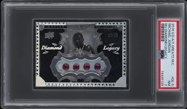 2016 Upper Deck Michael Jordan All-Time Greats Master Collection MJ Diamond Legacy #DL-5 card image