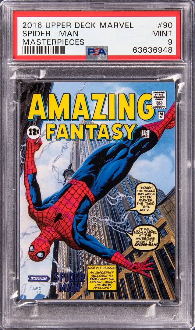 2016 Upper Deck Spider-Man Marvel Masterpieces What If #90 card image
