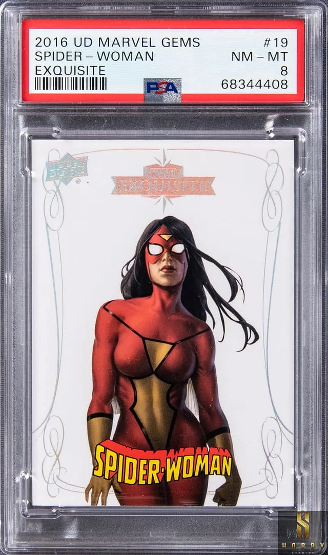 2016 Upper Deck Spider-Woman Marvel Gems Exquisite #19 card image