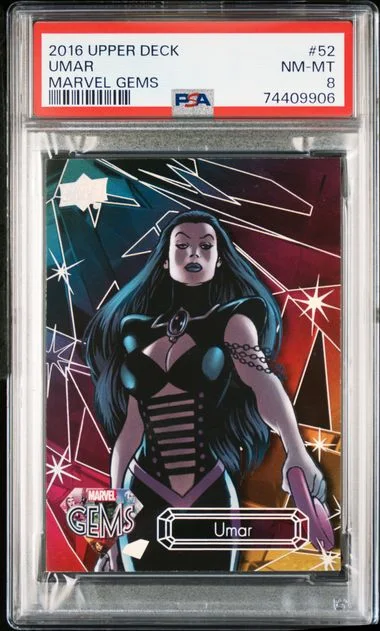 2016 Upper Deck Umar Marvel Gems #52 card image