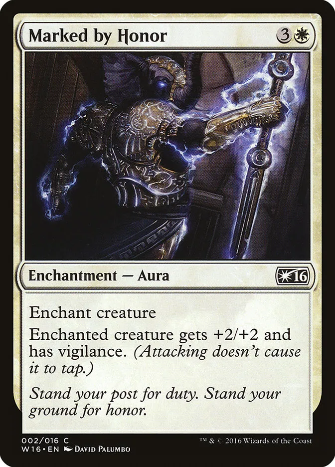 2016 Welcome Deck 2016 Marked by Honor common #2 unlisted card image