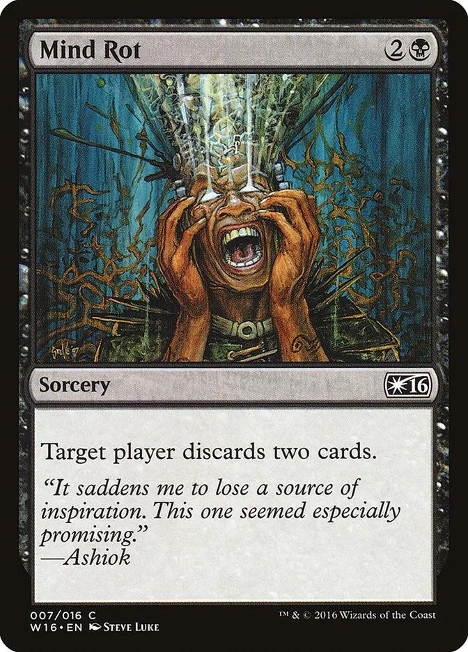 2016 Welcome Deck 2016 Mind Rot common #7 unlisted card image
