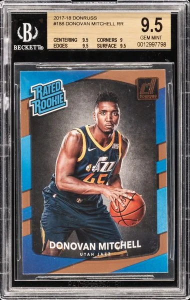 2017-18 Donruss Donovan Mitchell #188 card image