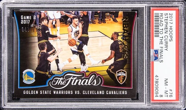 2017-18 Hoops Stephen Curry Road To The Finals #76 card image