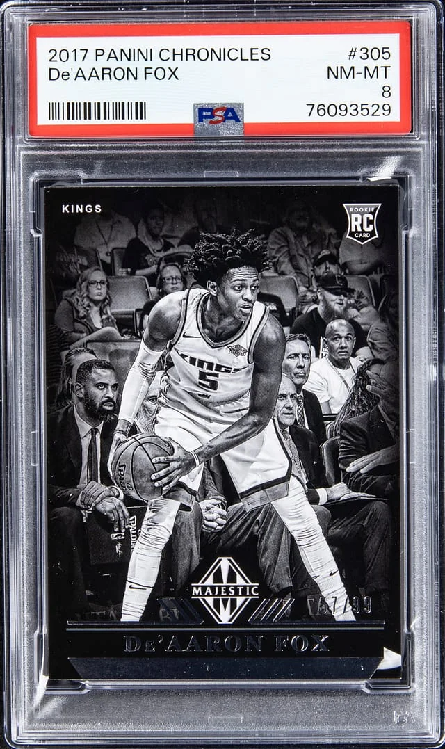 2017-18 Panini Chronicles De'Aaron Fox #305 card image