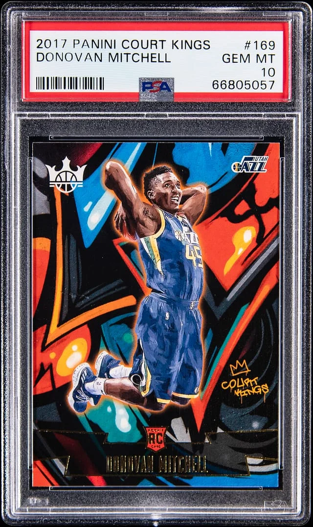 2017-18 Panini Court Kings Donovan Mitchell #169 card image