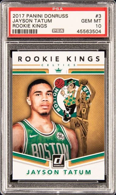 2017-18 Panini Donruss Jayson Tatum Kings #3 card image