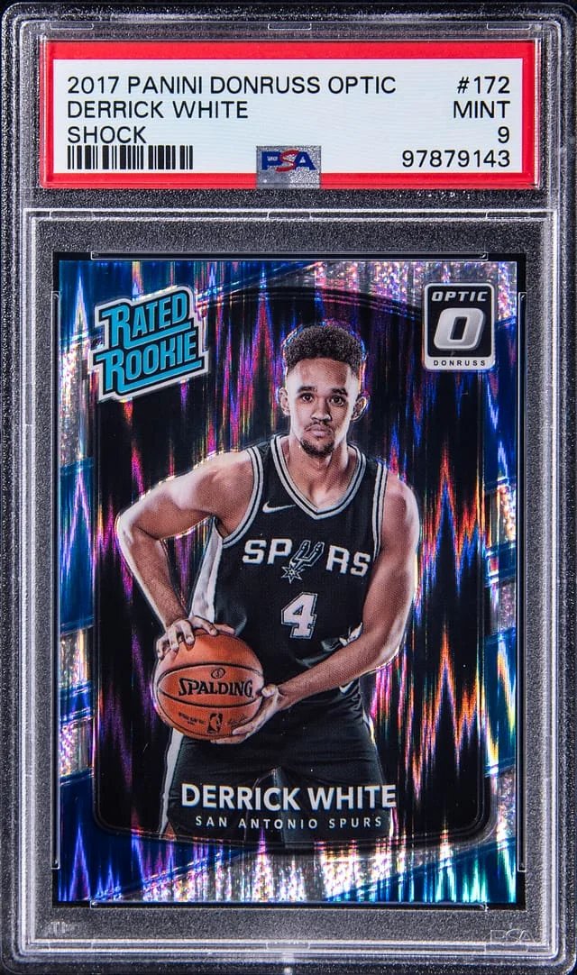 2017-18 Panini Donruss Optic Derrick Shock #172 card image