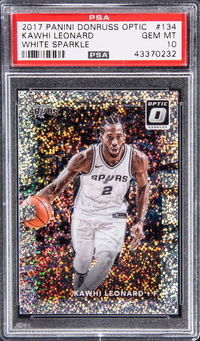 2017-18 Panini Donruss Optic Kawhi Leonard #134 card image