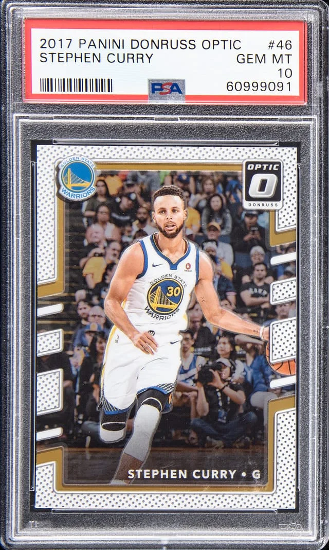 2017-18 Panini Donruss Optic Stephen Curry #46 card image