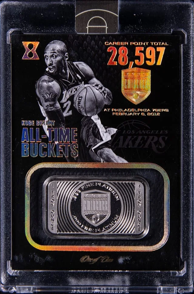 2017-18 Panini Eminence Kobe Bryant All-Time Buckets #42 card image