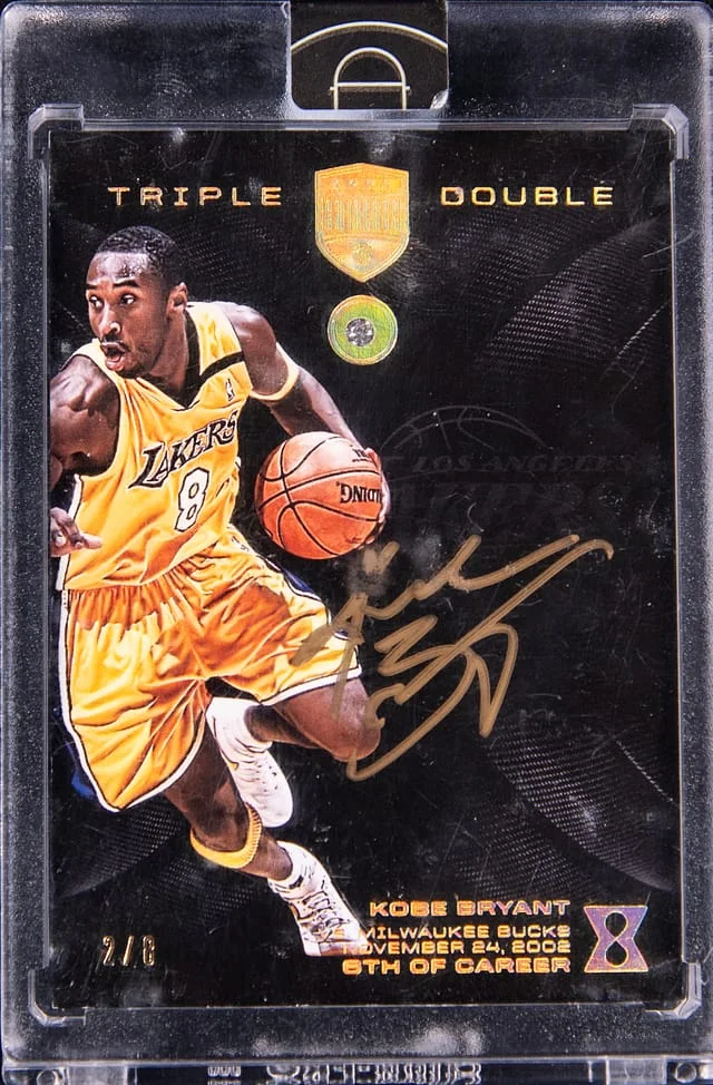 2017-18 Panini Eminence Kobe Bryant Triple Double #6 card image