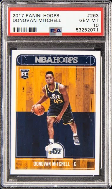 2017-18 Panini Hoops Donovan Mitchell #263 card image