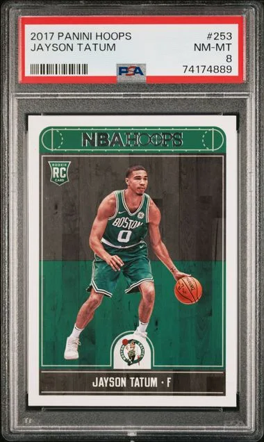 2017-18 Panini Hoops Jayson Tatum #253 card image