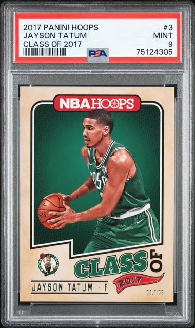 2017-18 Panini Hoops Jayson Tatum Class Of 2017 #3 card image