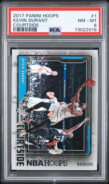2017-18 Panini Hoops Kevin Durant Courtside #1 card image