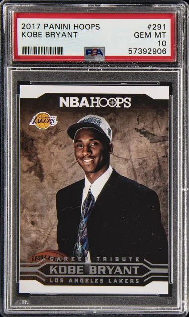 2017-18 Panini Hoops Kobe Bryant #291 card image