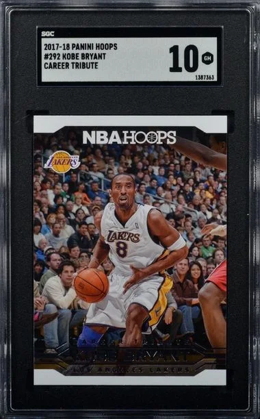 2017-18 Panini Hoops Kobe Bryant Career Tribute #292 card image