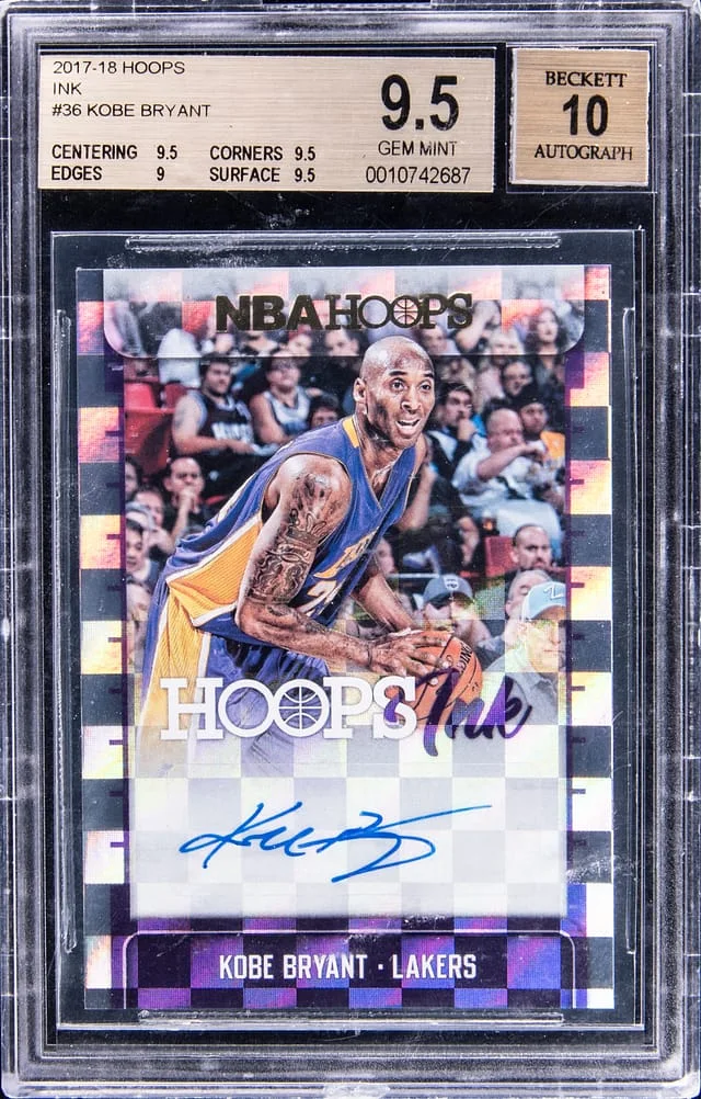 2017-18 Panini Hoops Kobe Bryant Ink #HI-KBR card image