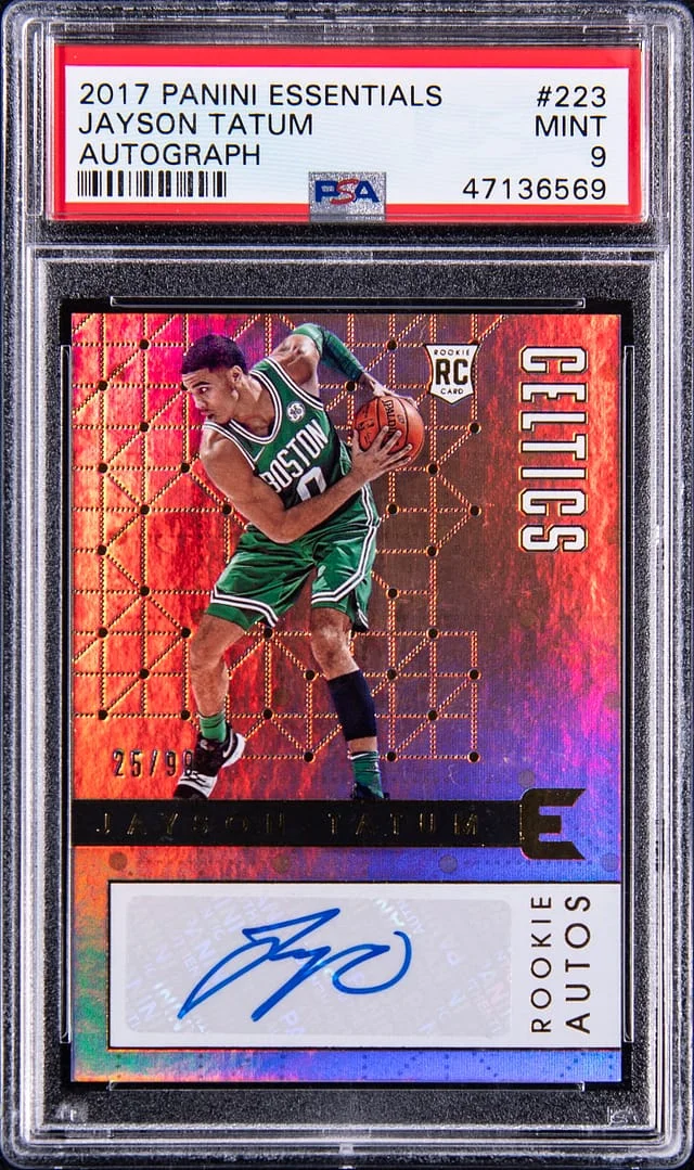 2017-18 Panini Jayson Tatum Essentials Autograph #223 card image