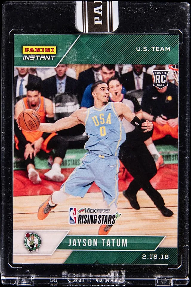 2017-18 Panini Jayson Tatum - Panini Encased Instant U.S. Team #21 card image