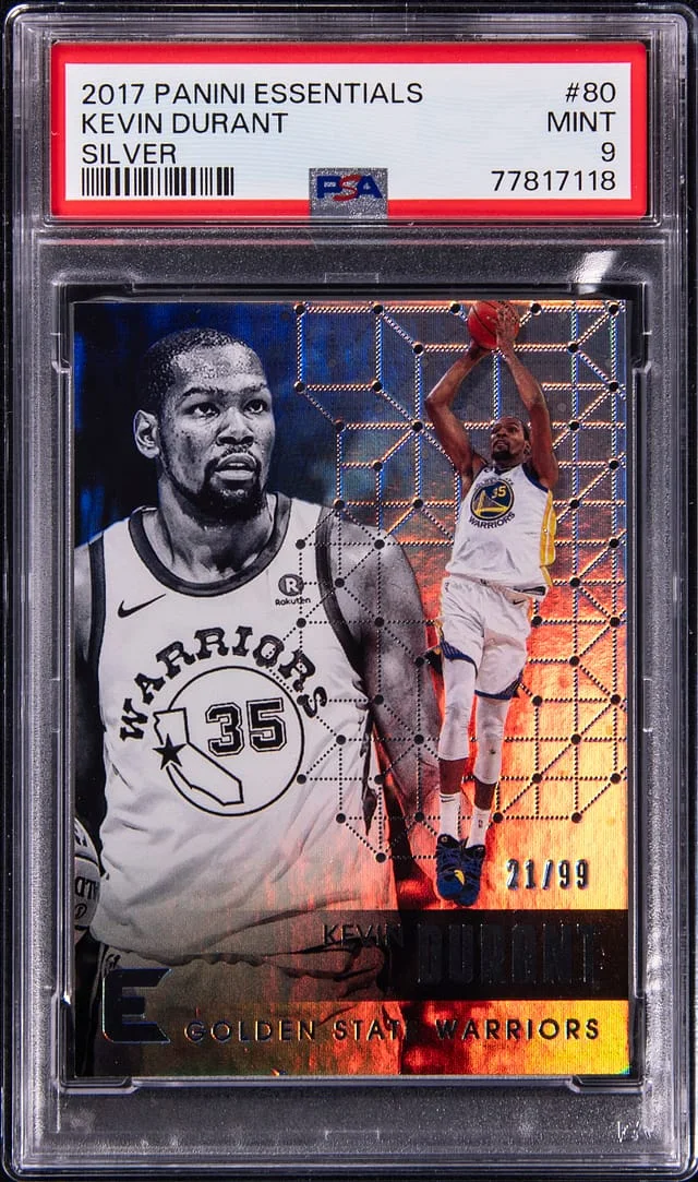 2017-18 Panini Kevin Durant Essentials Silver #80 card image