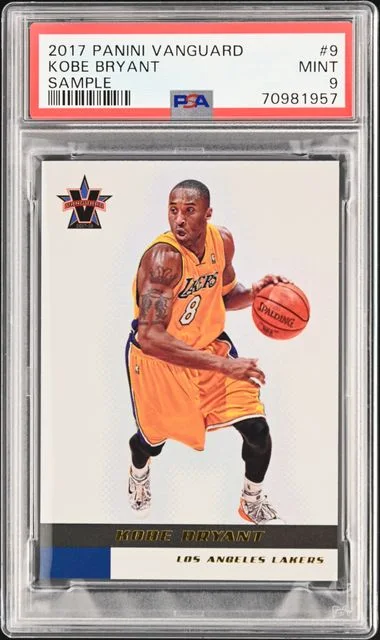 2017-18 Panini Kobe Bryant Vanguard Sample #9 card image