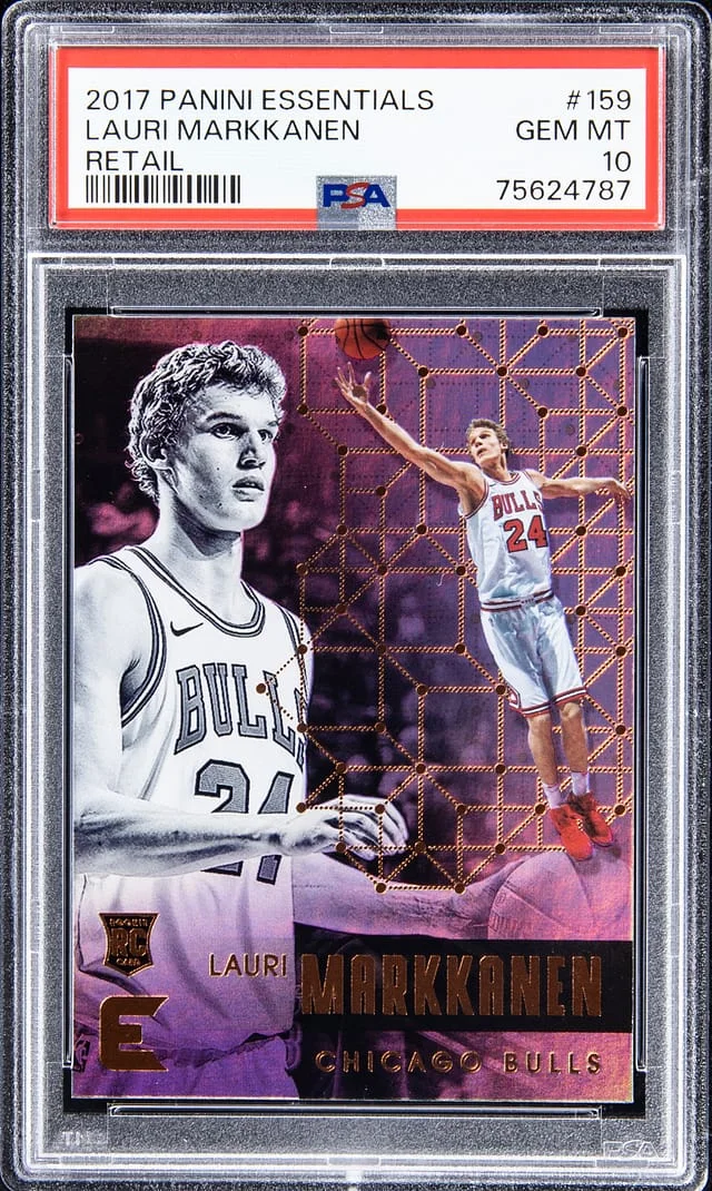 2017-18 Panini Lauri Markkanen Essentials Retail #159 card image