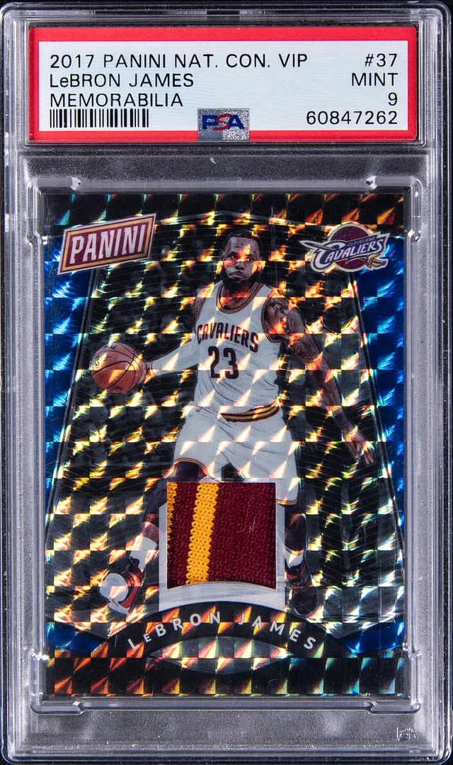 2017-18 Panini LeBron James National Convention VIP #37 card image