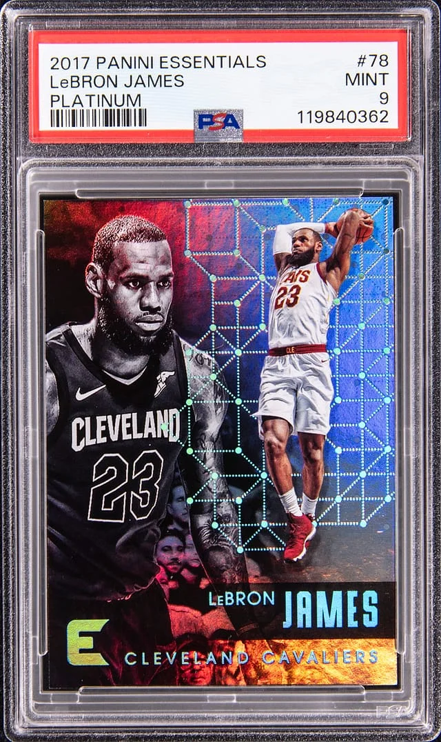 2017-18 Panini LeBron James Essentials Silver #78 card image