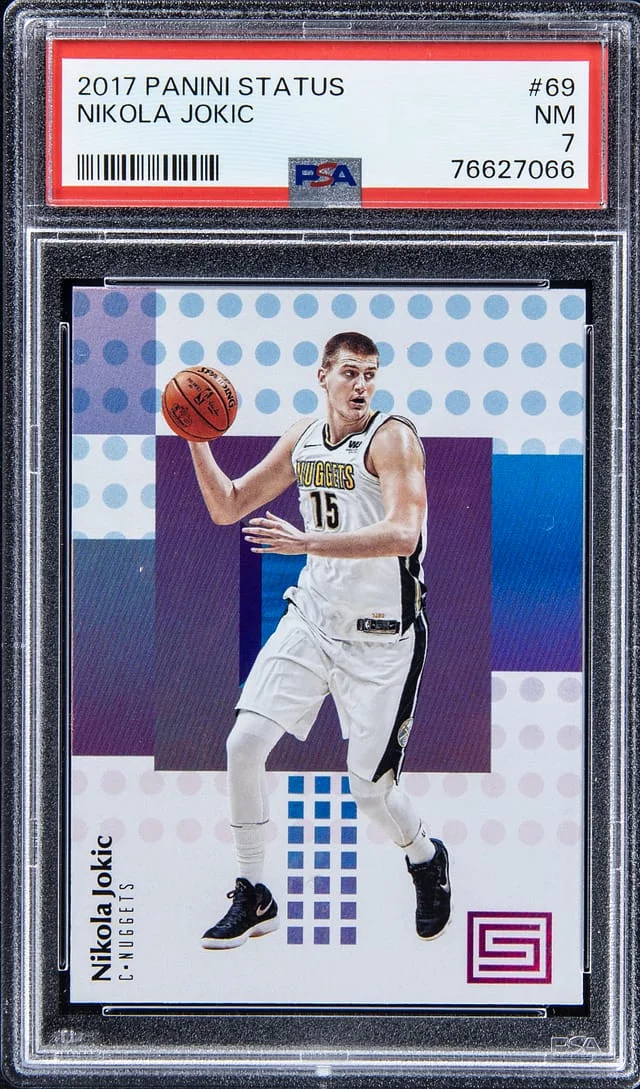 2017-18 Panini Nikola Jokic Status #69 card image