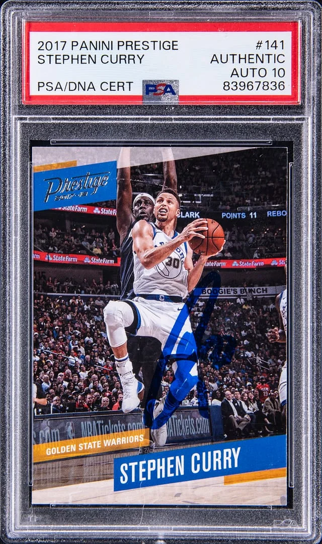 2017-18 Panini Prestige Stephen Curry #141 card image