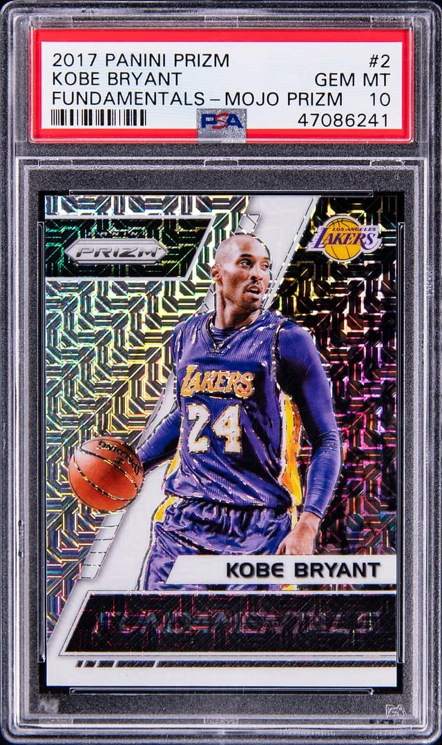 2017-18 Panini Prizm Kobe Bryant Fundamentals Mojo Prizm #2 card image