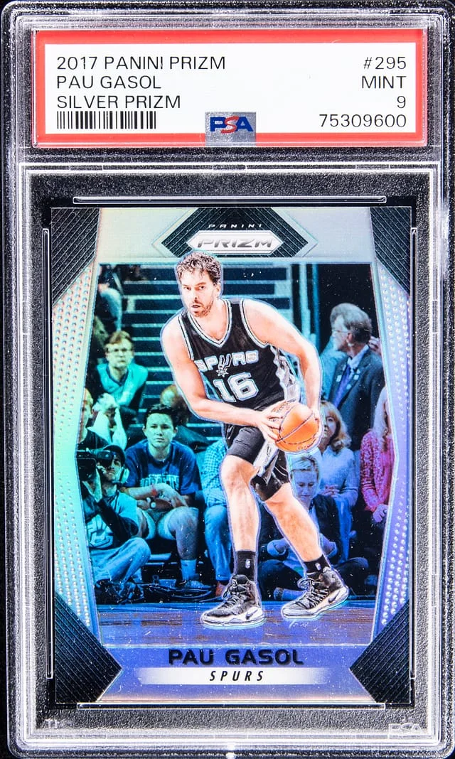 2017-18 Panini Prizm Pau Gasol Silver #295 card image
