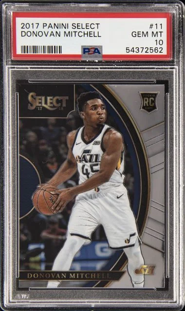 2017-18 Panini Select Donovan Mitchell #11 card image