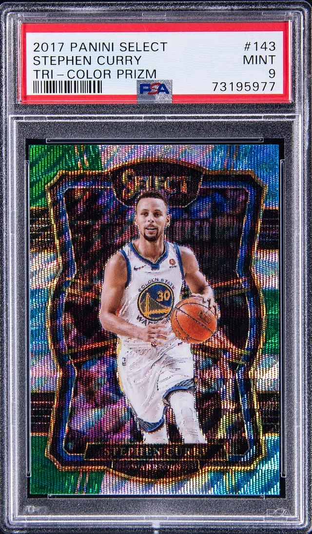 2017-18 Panini Select Stephen Curry NSCC Pink Prizm #143 card image