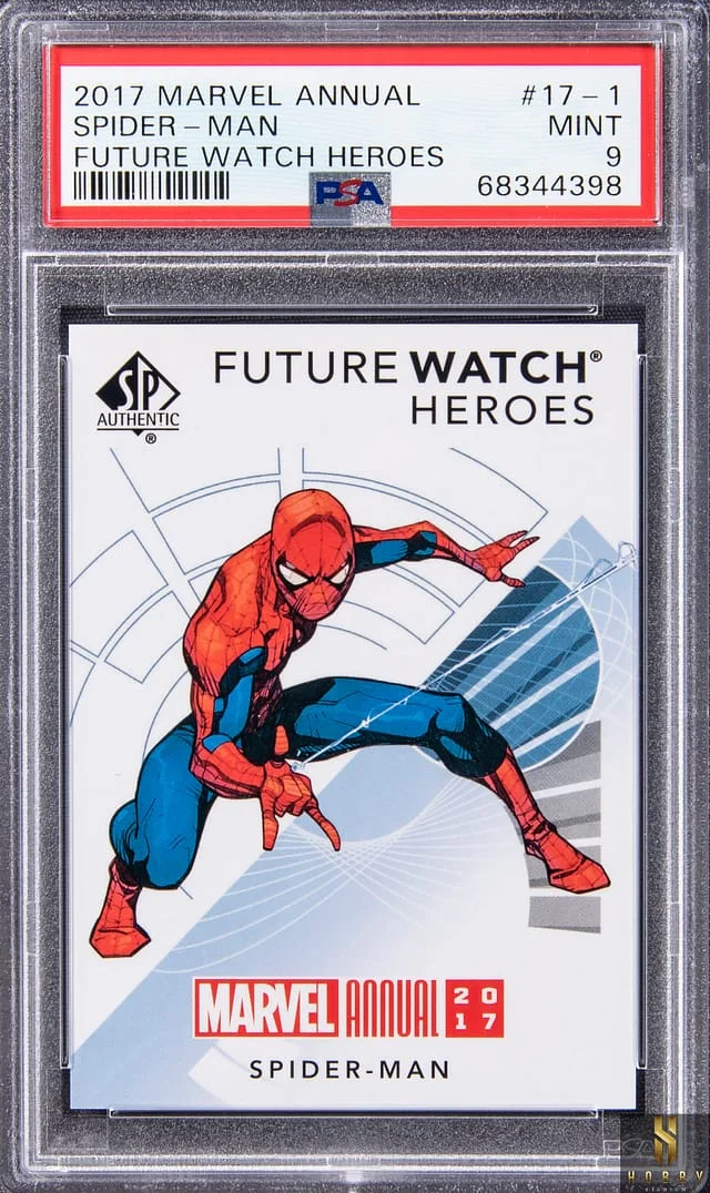2017-18 Upper Deck Spider-Man Marvel Annual Future Watch Heroes #17-1 card image