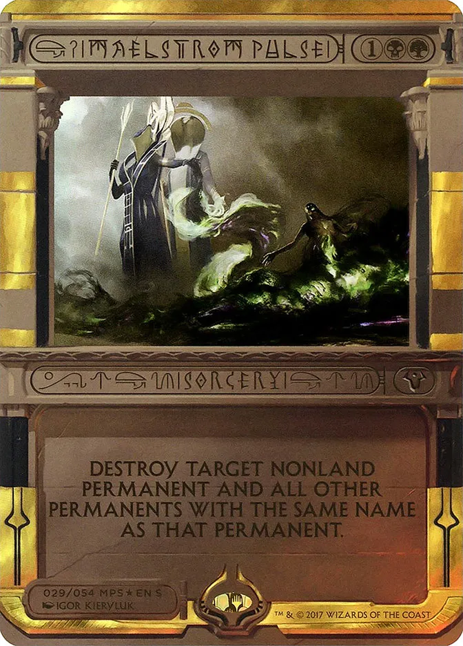 2017 Amonkhet Invocations Maelstrom Pulse special #29 unlisted card image