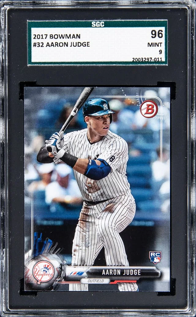 2017 Bowman Aaron Judge #32 card image
