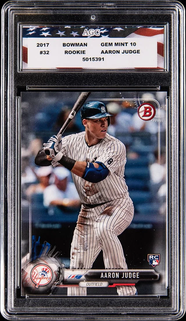 2017 Bowman Aaron Judge - AGC 10 #32 card image