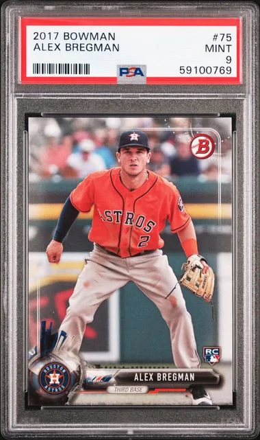 2017 Bowman Alex Bregman #75 card image