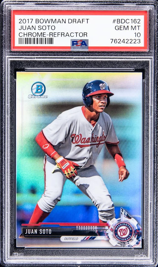 2017 Bowman Chrome Draft Juan Soto #BDC162 card image