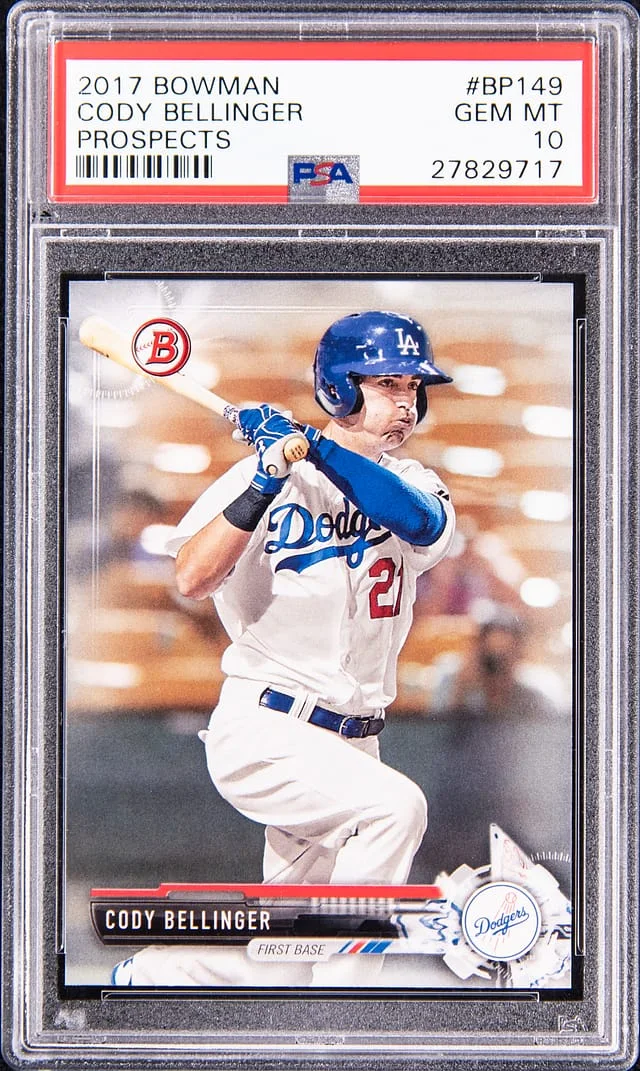 2017 Bowman Cody Bellinger Prospects #BP149 card image