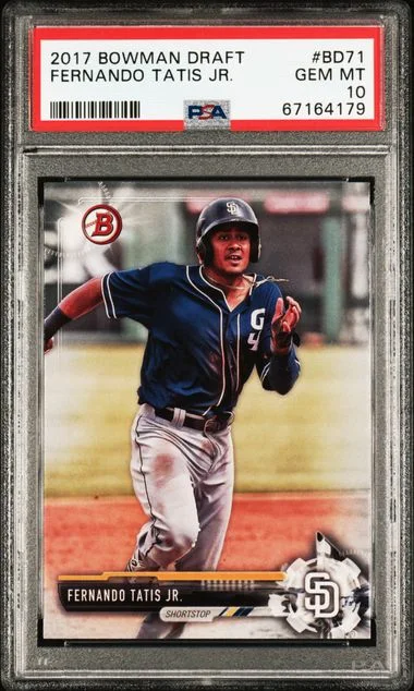 2017 Bowman Draft Fernando Tatis Jr. #BD-71 card image