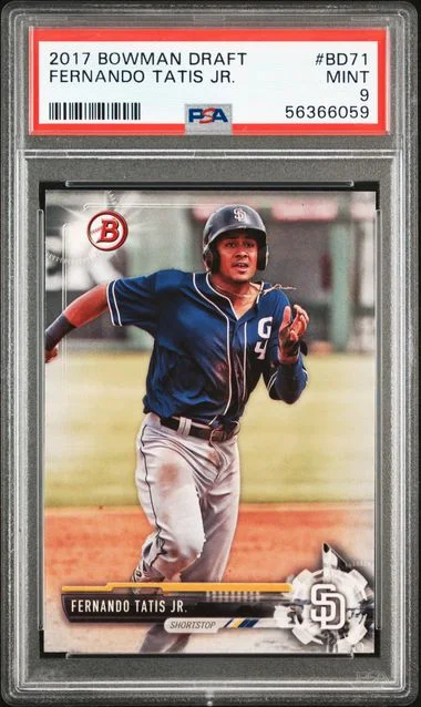 2017 Bowman Draft Fernando Tatis Jr. #BD71 card image