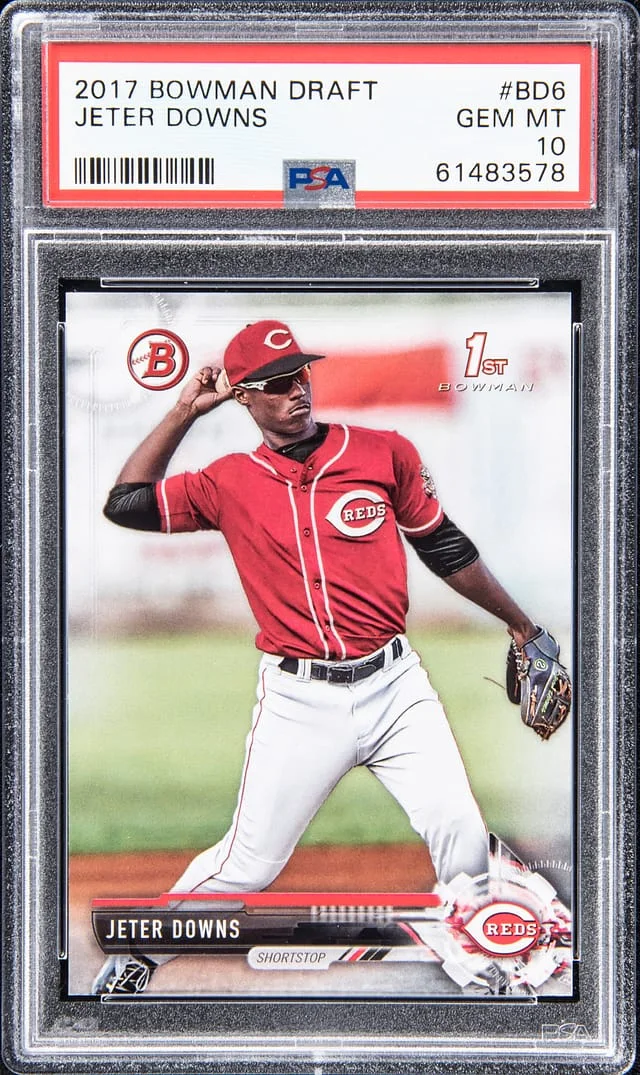 2017 Bowman Draft Jeter Downs #BD-6 card image