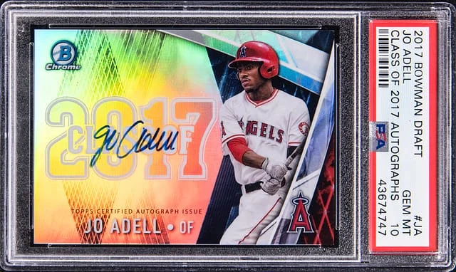 2017 Bowman Draft Jo Adell Class Of 2017 Autographs #C17A-JA card image