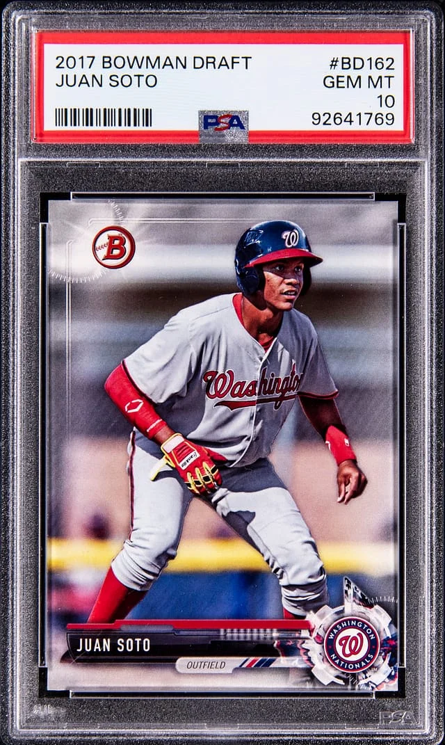 2017 Bowman Draft Juan Soto #BD-162 card image