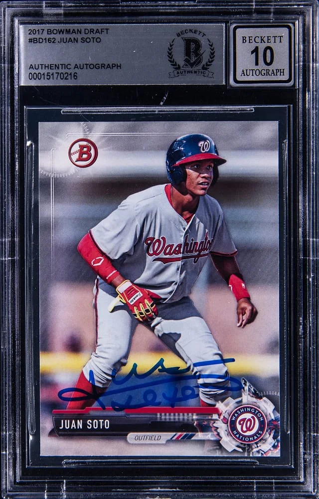 2017 Bowman Draft Juan Soto #BD162 card image